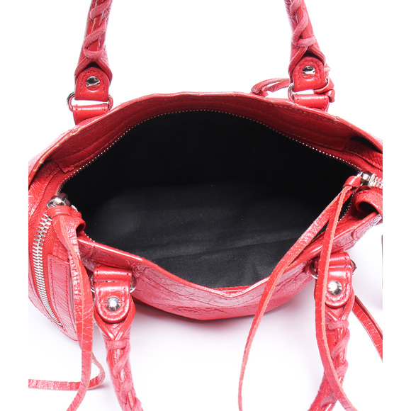 Balenciaga 2way Handbag Shoulder Crossbody Red - Picture 3 of 8